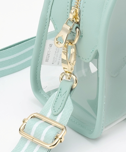 ハートポーチクリアバッグ（ショルダーバッグ）｜kate spade new