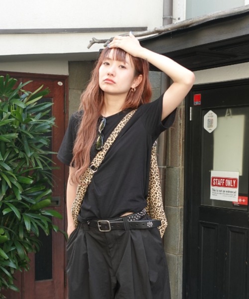 TEEN BOOP(ティーンブープ)の「カラーコンパクトTee(Tシャツ/カットソー・レディース・ブラック/ブルー/ホワイト/レッド・FREE)」の3枚目の写真