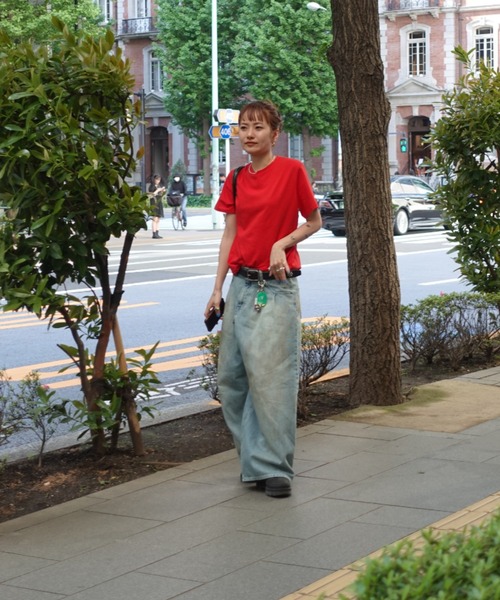 TEEN BOOP(ティーンブープ)の「カラーコンパクトTee(Tシャツ/カットソー・レディース・ブラック/ブルー/ホワイト/レッド・FREE)」の12枚目の写真