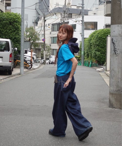 TEEN BOOP(ティーンブープ)の「カラーコンパクトTee(Tシャツ/カットソー・レディース・ブラック/ブルー/ホワイト/レッド・FREE)」の19枚目の写真