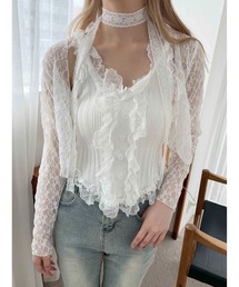 PHILLY | 【PHILLY】フリルレースタンクトップ(タンクトップ)