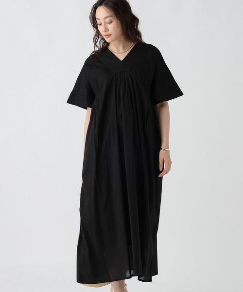 ELLE エル　ワンピース165A ERUKEI/C23040/エルケイ/ベージュ/ピンク/総レース/Aライン