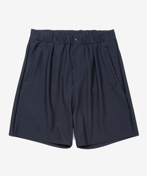 rehacer(レアセル)の「rehacer : SeersuckerBig Tuck Shorts / シアサッカー ビックタックショーツ(その他パンツ・メンズ・ブラック/ネイビー・SMALL/MEDIUM/LARGE)」の2枚目の写真