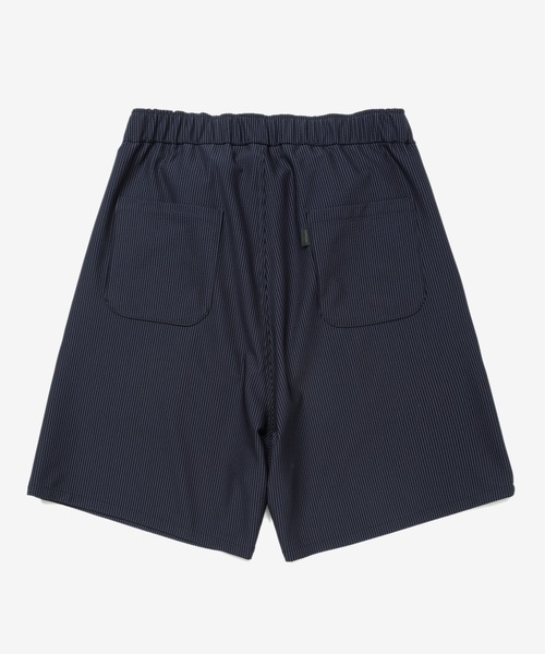 rehacer(レアセル)の「rehacer : SeersuckerBig Tuck Shorts / シアサッカー ビックタックショーツ(その他パンツ・メンズ・ブラック/ネイビー・SMALL/MEDIUM/LARGE)」の4枚目の写真