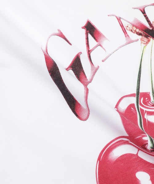 GANNI(ガニー)の「Basic Jersey Cherry Relaxed T-shirt(Tシャツ/カットソー・レディース・ホワイト・S/M/L)」の4枚目の写真