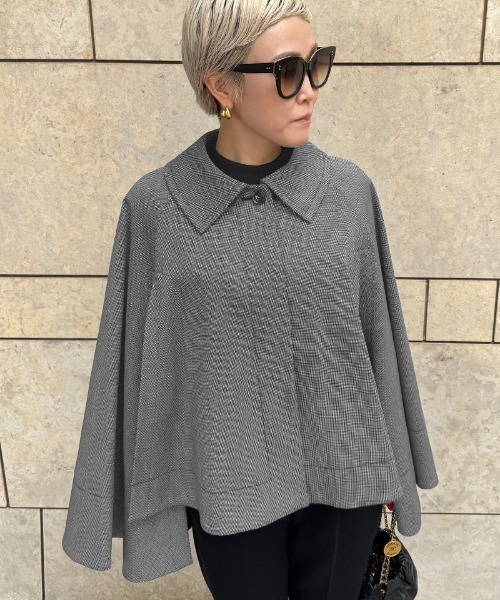 JENNE(ジェンヌ)の「機能中綿ベストセットケープ(その他アウター・レディース・ベージュ/ブラック/グレー・SMALL/MEDIUM/LARGE)」の3枚目の写真