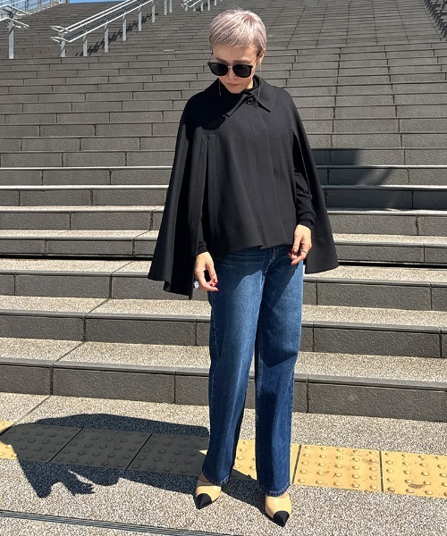 JENNE(ジェンヌ)の「機能中綿ベストセットケープ(その他アウター・レディース・ベージュ/ブラック/グレー・SMALL/MEDIUM/LARGE)」の21枚目の写真