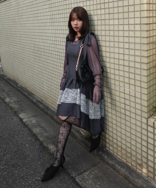 lace up sneaker mule / レースアップスニーカーミュール（パンプス