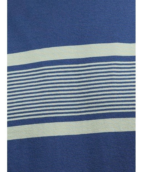 Barbour(バブアー)の「Spilman ストライプ Tシャツ(Tシャツ/カットソー・メンズ・ネイビー/ブルー・SMALL/MEDIUM/LARGE)」の8枚目の写真