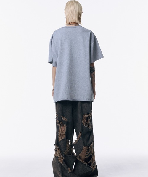 JOSEMOON LOGO OVER TSHIRT with PEARL/ジョゼムーンロゴ