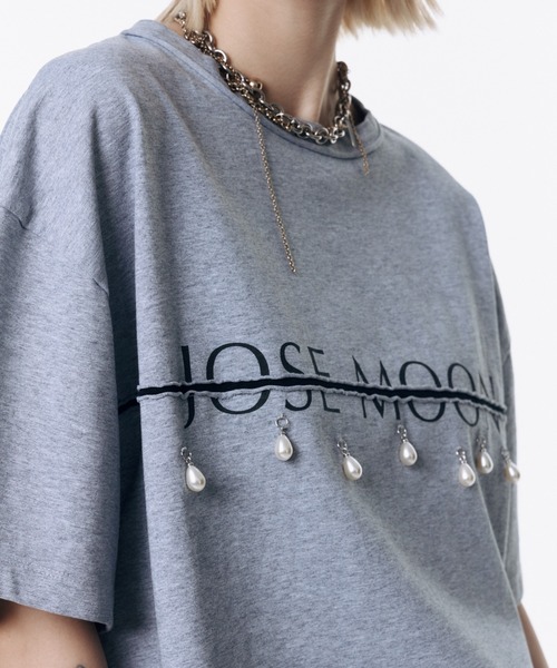 josemoon ジョゼムーンPIERCE OVER SIYED T-SHIRT PIERCE OVERSIZED T-SHIRT – JOSEMOON