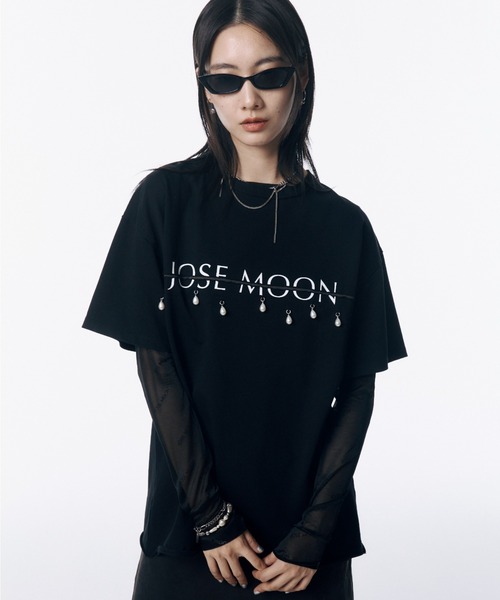 【新品】終電間際≦オンライン。 Tシャツ ショッパー 8オンス ヘビーウェイト オーバーサイズヘンリーネックTシャツ