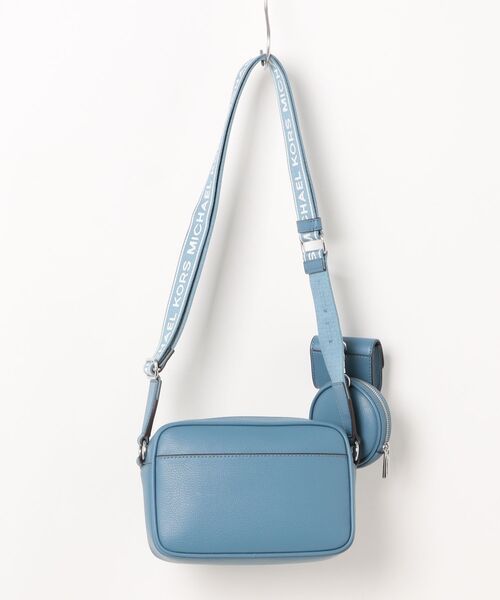 MICHAEL KORS（マイケルコース）の「JET SET ITEM MD PKT XBDY W ATTCH クロスボディ（ショルダーバッグ・レディース・ブルー系・FREE）」の4枚目の写真