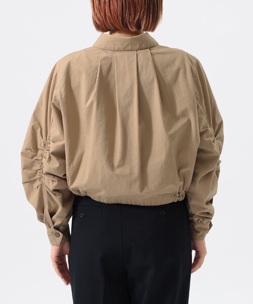 maturely（マチュアリー）の「【1/15再値下げ】maturely / コットン シルク ジッパー ブルゾン（ブルゾン・レディース・ベージュ/ブラック・0/1）」の16枚目の写真