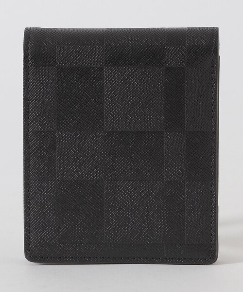 BLACK LABEL CRESTBRIDGE(ブラックレーベル・クレストブリッジ)の「エンボスチェックパスウォレット(財布・メンズ・ブラック/チャコールグレー・FREE)」の7枚目の写真