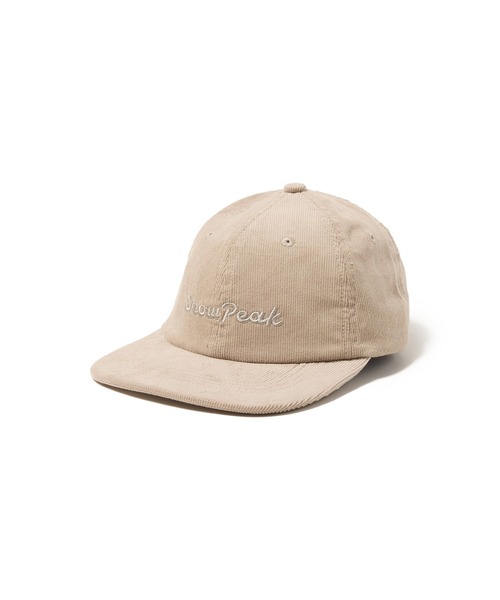 Snow Peak(スノーピーク)の「Snow Peak / Corduroy Cap コーデュロイキャップ 帽子(キャップ・メンズ・ダークグリーン/ベージュ/チャコール・ONE SIZE)」の6枚目の写真