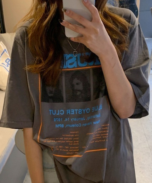 LYEON(リヨン)の「スリーショットTシャツ(Tシャツ/カットソー・レディース・グレー/ホワイト/ベージュ・FREE)」の4枚目の写真
