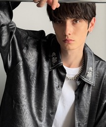Classical Origin(NVJIW)́yClassical OriginzuGKgHDBvG{XHTef ܎hJ rbOVGbgVcij/Embossed Satin Collar Embroidery Shirt(Vc/uEX)