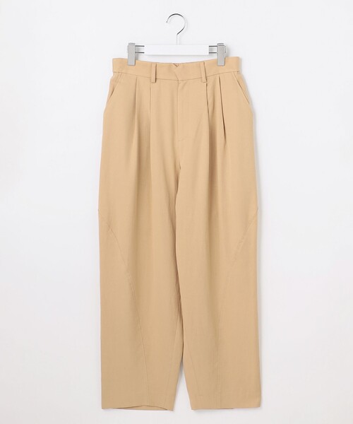 自由区(ジユウク)の「セルロースコットンチノコクーンシルエット パンツ(その他パンツ・レディース・オリーブ系/ベージュ系・40/38)」の5枚目の写真