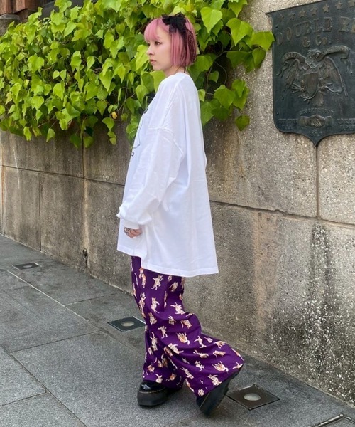 Candy Stripper（キャンディストリッパー）の「MY DEAR FRIEND L/S Tシャツ（Tシャツ/カットソー・レディース・ブラック/オフホワイト・FREE）」の11枚目の写真