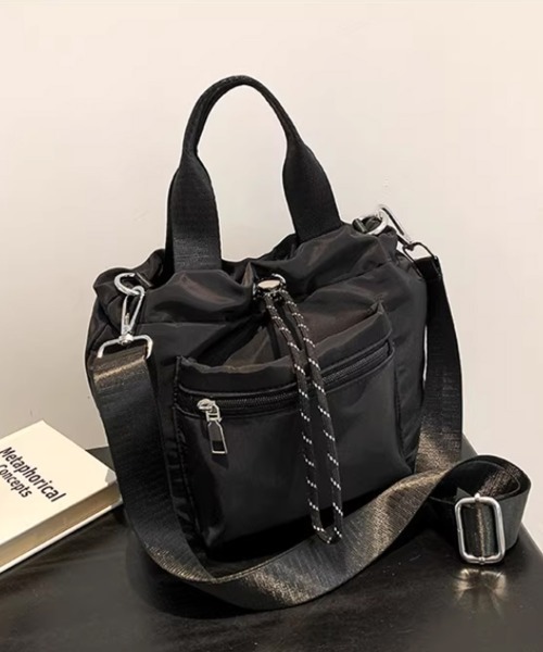 Miniministore(ミニミニストア)の「巾着ショルダーバッグ レディース 小さめ(ショルダーバッグ・レディース・ブラック/ベージュ/ダークグレー・FREE)」の16枚目の写真