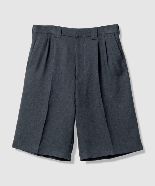 BAYFLOW(ベイフロー)の「【EF(エフ)】ウールライクショーツ(MEN)(その他パンツ・メンズ・ダークグレー・MEDIUM/LARGE)」の1枚目の写真