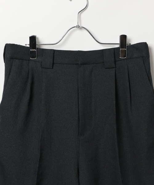 BAYFLOW(ベイフロー)の「【EF(エフ)】ウールライクショーツ(MEN)(その他パンツ・メンズ・ダークグレー・MEDIUM/LARGE)」の7枚目の写真