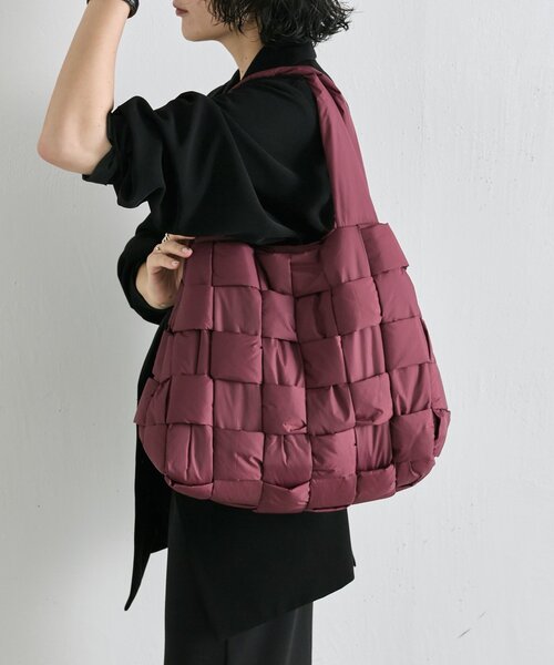 ear PAPILLONNER(イアパピヨネ)の「ライトメッシュトートバッグL(トートバッグ・レディース・ブラック/グリーン/ネイビー/ボルドー・FREE)」の11枚目の写真