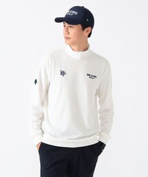 PURPLE LABEL / スフィダンテ グリッド モックネックシャツ
