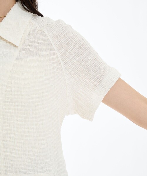 tシャツ スラブリブフロントジップTOP レディース PUBLIC TOKYO tシャツ スラブリブフロントジップTOP レディース