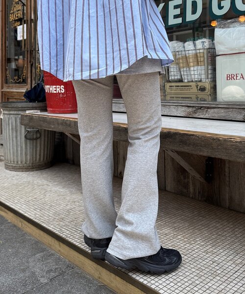 Kastane（カスタネ）の「【低身長サイズ/2サイズ展開】テレコリブスカパン（その他パンツ・レディース・ブラック/グレー・1/0）」の20枚目の写真