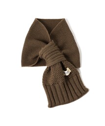 BEAMS BOY | 段リブ チビ ストール(マフラー)