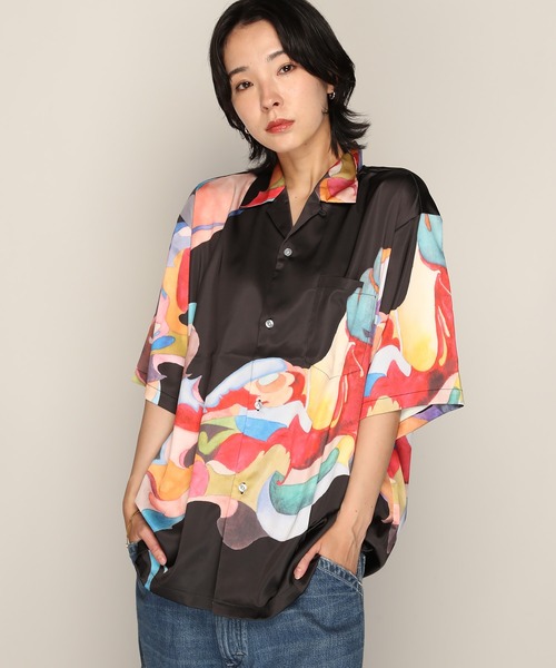 Jubei♡バッジオ Nujabes】 ヌジャベス First Collection アロハシャツ（シャツ