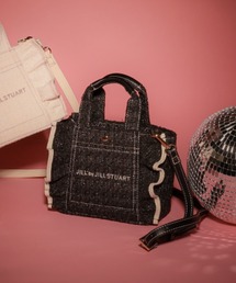 ★JILLSTUART★シンプル チャーム飾り ブラウンバッグ ☆JILLSTUART☆シンプル チャーム飾り ブラウンバッグ