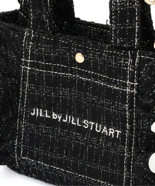 ◇＜フリルトートミニ＞ツイード（トートバッグ）｜JILL by JILL