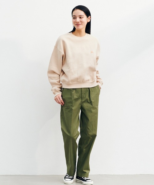 KELTY(ケルティ)の「KELTY/ケルティ ミニロゴクロップドクルーネック スウェット トレーナー(スウェット・レディース・ヘザーグレー/ホワイト/ネイビー/ベージュ/ブラック・FREE)」の20枚目の写真