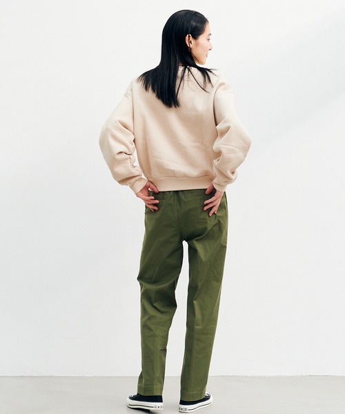 KELTY(ケルティ)の「KELTY/ケルティ ミニロゴクロップドクルーネック スウェット トレーナー(スウェット・レディース・ヘザーグレー/ホワイト/ネイビー/ベージュ/ブラック・FREE)」の21枚目の写真