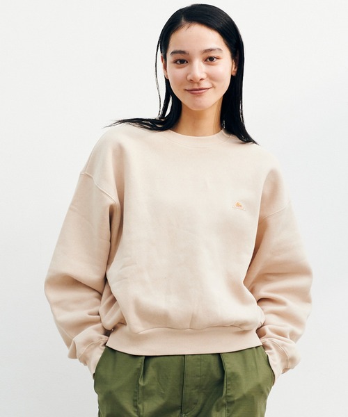 KELTY(ケルティ)の「KELTY/ケルティ ミニロゴクロップドクルーネック スウェット トレーナー(スウェット・レディース・ヘザーグレー/ホワイト/ネイビー/ベージュ/ブラック・FREE)」の17枚目の写真