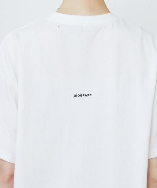 FRAPBOIS（フラボア）の「エトリーT（Tシャツ/カットソー・レディース・ブラック/ブルー/ホワイト・0/1/2）」の7枚目の写真