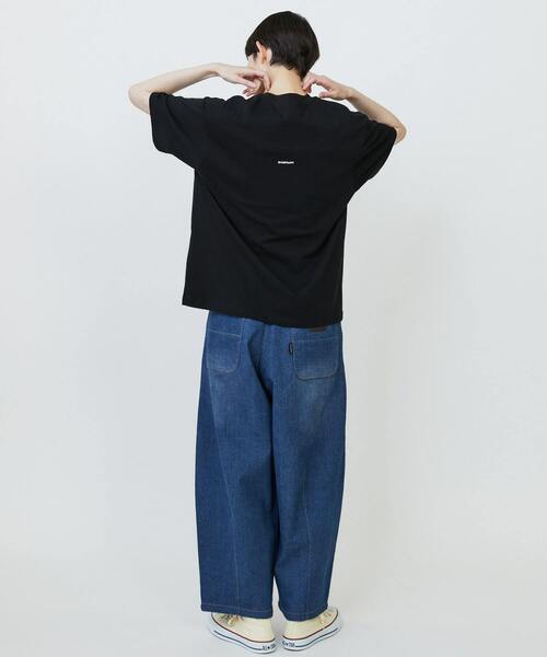 FRAPBOIS（フラボア）の「エトリーT（Tシャツ/カットソー・レディース・ブラック/ブルー/ホワイト・0/1/2）」の17枚目の写真