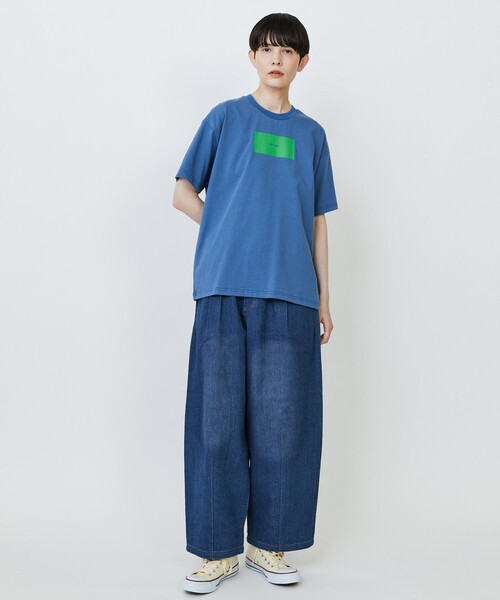 FRAPBOIS(フラボア)の「エトリーT(Tシャツ/カットソー・レディース・ブラック/ブルー/ホワイト・0/1/2)」の20枚目の写真