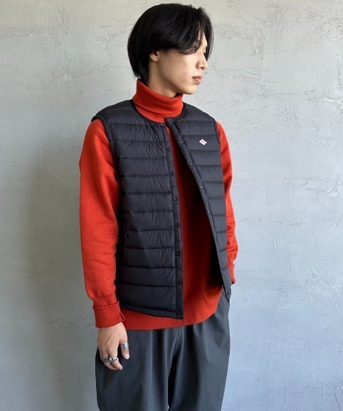DANTON/ダントン] インナーダウン クルーネックベスト（ダウン