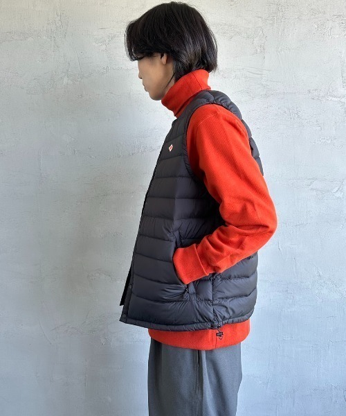 DANTON/ダントン] インナーダウン クルーネックベスト（ダウン