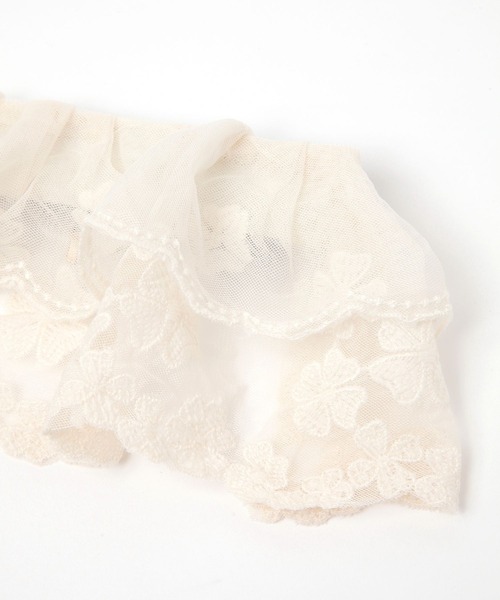 GLOBAL WORK（グローバルワーク）の「レースパチパチヘアカフ/583545（バレッタ/ヘアクリップ・レディース・ホワイト/ベージュ/ベージュ系その他3・FREE）」の9枚目の写真