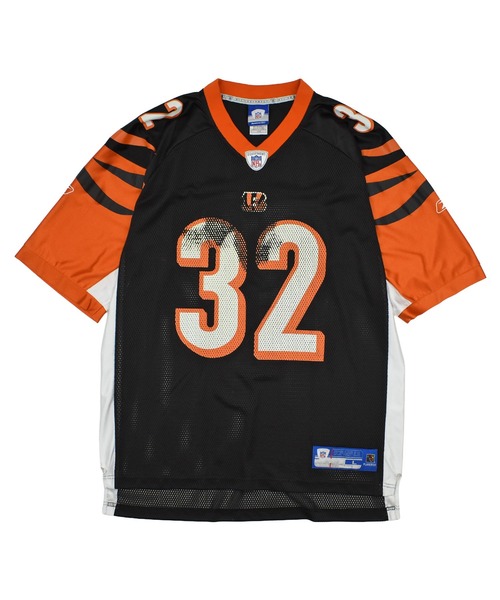 Reebok(リーボック)の「【USED】Reebok “NFL Cincinnati Bengals” ゲームシャツ(Tシャツ/カットソー・メンズ・ホワイト・LARGE)」の1枚目の写真