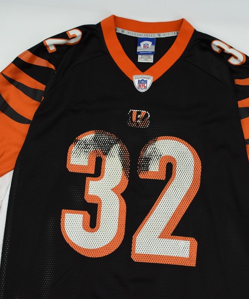 Reebok(リーボック)の「【USED】Reebok “NFL Cincinnati Bengals” ゲームシャツ(Tシャツ/カットソー・メンズ・ホワイト・LARGE)」の2枚目の写真