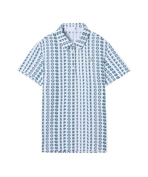 le coq sportif GOLF(ルコックスポルティフゴルフ)の「【le coq sportif GOLF】吸汗速乾/UVカットストレッチ半袖シャツ ゴルフウェア(ポロシャツ・レディース・ベージュ/ブラック/レッド/ホワイト・S/M/L/XL)」の19枚目の写真