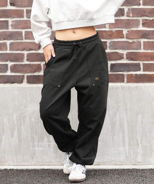 RVCA(ルーカ)の「RVCA/ルーカ スウェットパンツ セットアップ対応 BF044-703(スウェットパンツ・レディース・ホワイト/ブラック・M/S)」の3枚目の写真