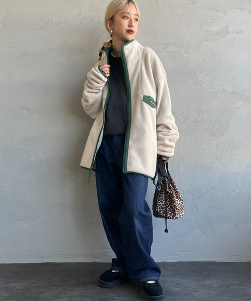 Columbia（コロンビア）の「【WEB限定】[Columbia/コロンビア] ストームクレストロード フリースジャケット（その他アウター・レディース・マルチ/アイボリー/チャコール・S/M）」の13枚目の写真