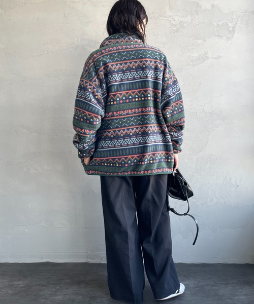 Columbia（コロンビア）の「【WEB限定】[Columbia/コロンビア] ストームクレストロード フリースジャケット（その他アウター・レディース・マルチ/アイボリー/チャコール・S/M）」の6枚目の写真